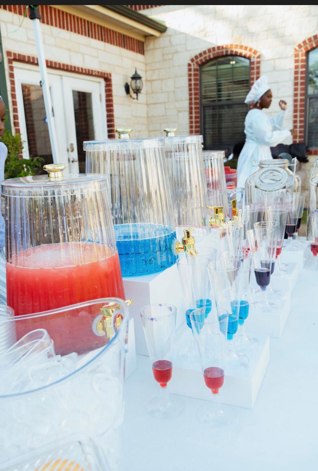 Mocktail bar styling by tsLuxEvents